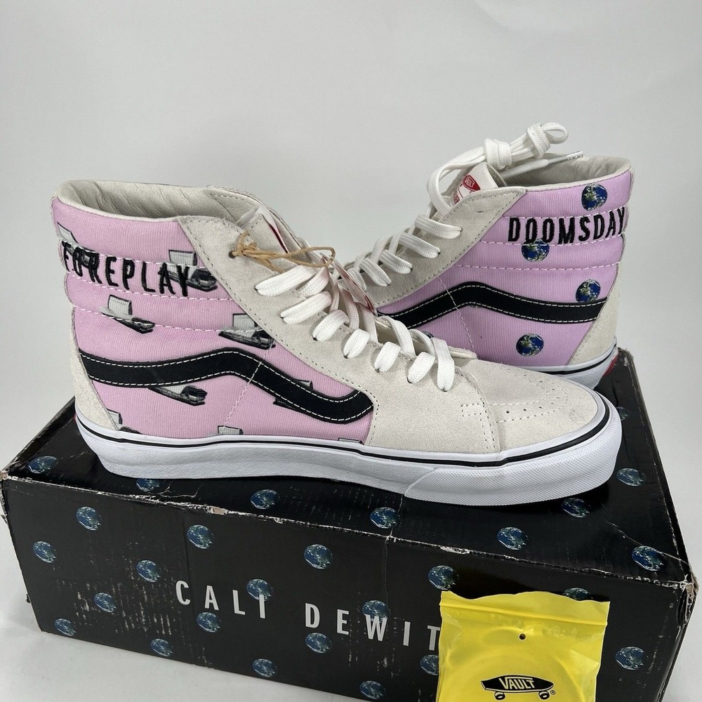 Vans Cali Dewitt Sk-8 Hi Mens Size 9 Vault LX Doomsday Foreplay Skater‎ NIB